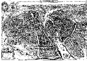 View of 17th Century Paris