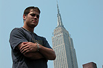 Grant on the roof of of his apartment in NYC!