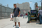 Grant in front of Ground Zero...