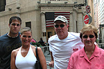Grant Lauren, Dad, and Sally chillin!