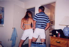 Martin and Jordan in Martins Breifs