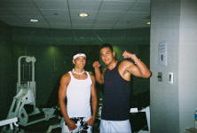 Grant and Martin Pumping Weights...Dont hurt em!