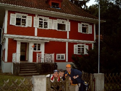 Onze eigen villa naast de ijsbaan