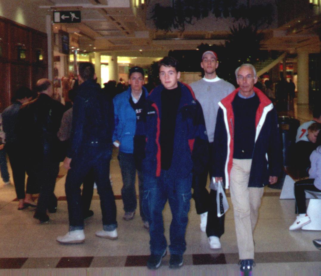 Greenacers tournament, Glasgow Scotland, Oktober 2001