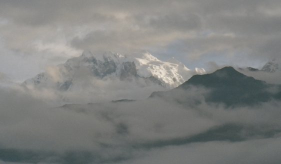 View of Annapurna South from Ghorepani