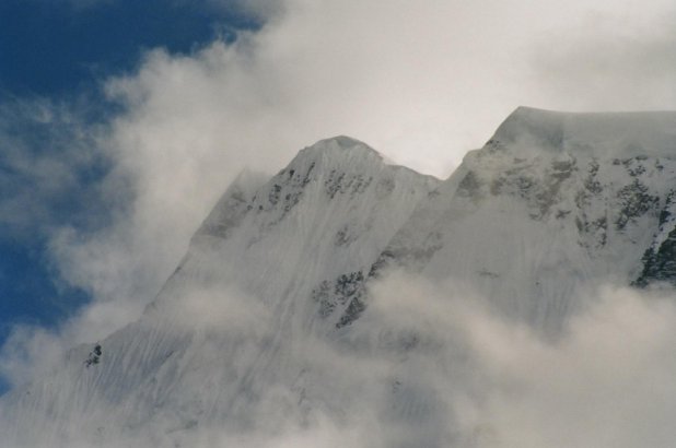 Close-up of Annapurna III