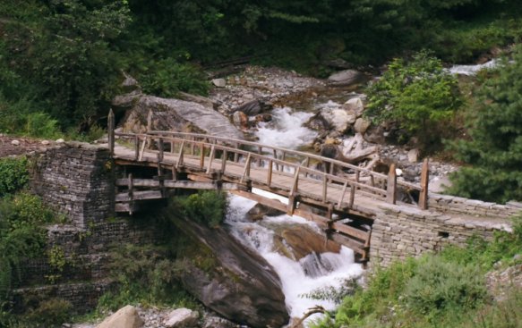 one of the many bridges to be crossed