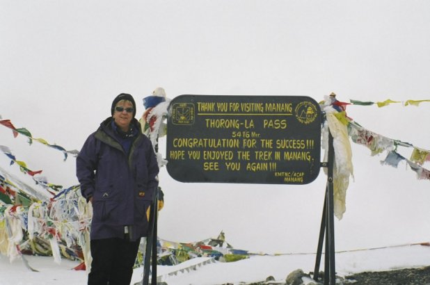 Carmel on Thorung La