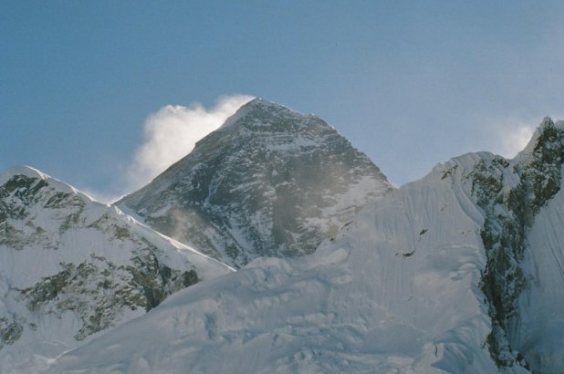 Closeup of Everest