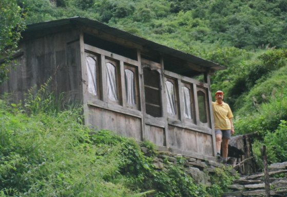 very small hut