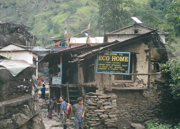 Street through Jagat