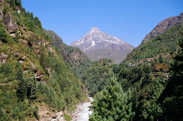 Khumbilia, the Sherpas sacred mountain