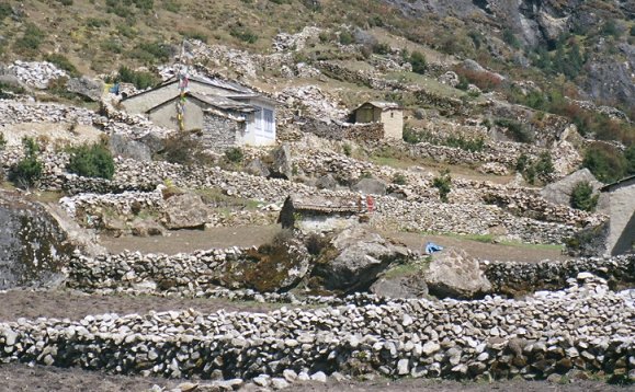 Khumjung houses