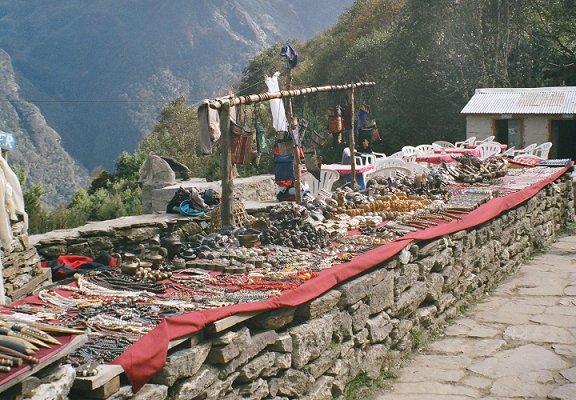 Stalls at Kyangjuma