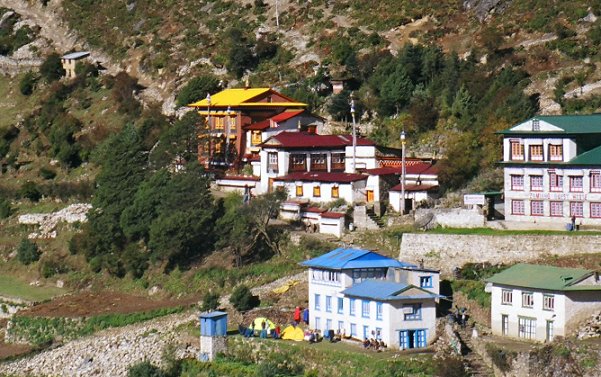 Namche monastery
