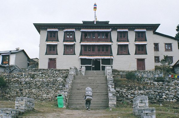 Temple Hall of Tengboche Monastery