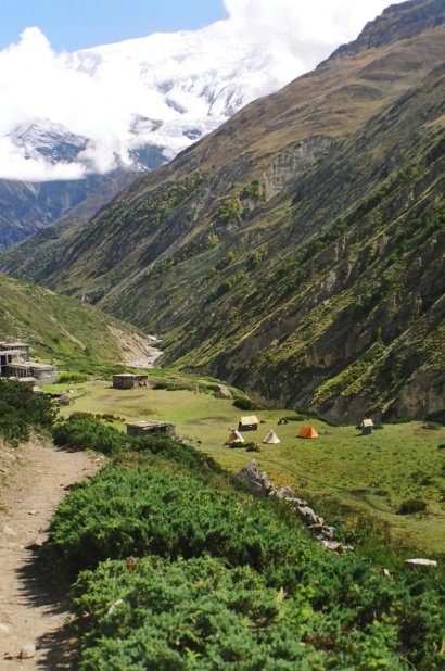 Our campsite at Yak Kharka
