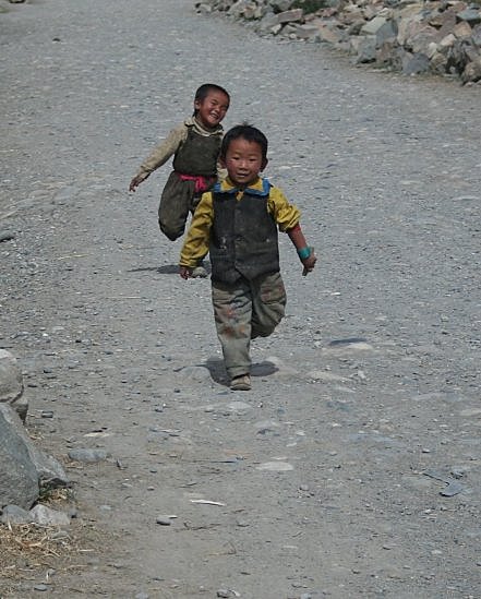 two little boys