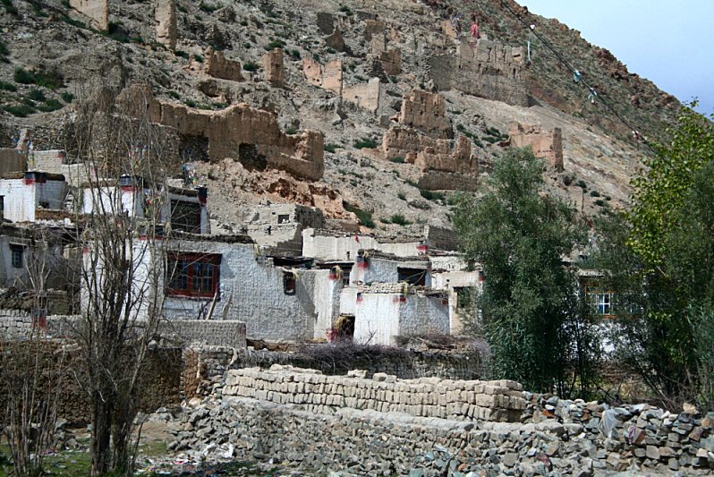 Ruins of old Gyantse