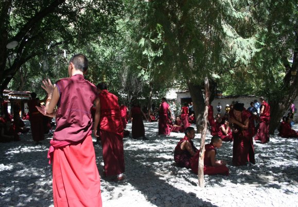 Debating monks