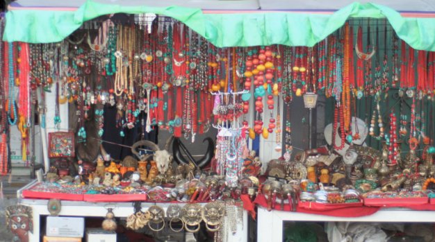 trinket stall