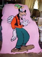 Linda's completed afghan