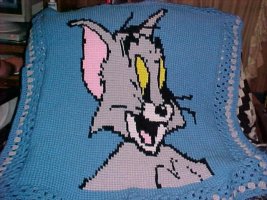Linda's completed afghan