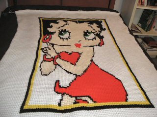 Ann Grecar's completed Afghan