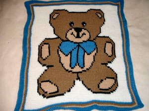 Ann Grecar's completed Afghan
