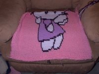 Chelle's work-in-progress afghan