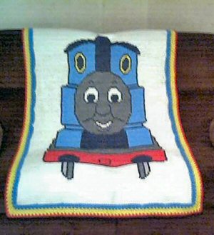 Dee's completed afghan