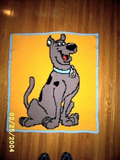 Janette's completed Afghan