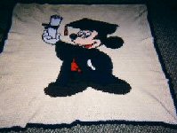 Kathy Moores' completed afghan