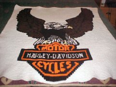 Twila's completed afghan