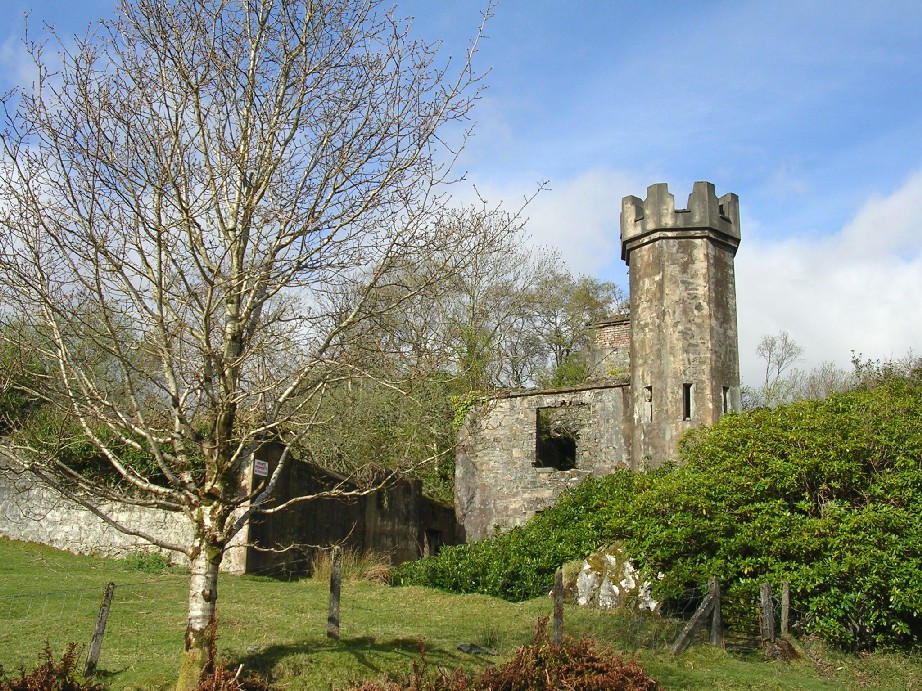 castle on N71 County Kerry