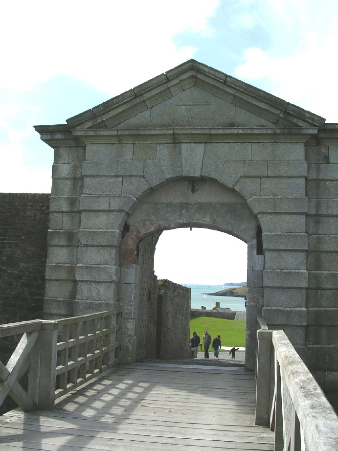Fort Charles archway