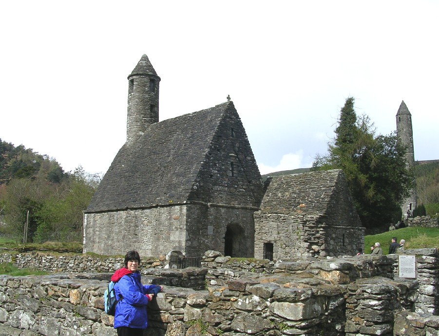 Debbie at St Kevin's Church