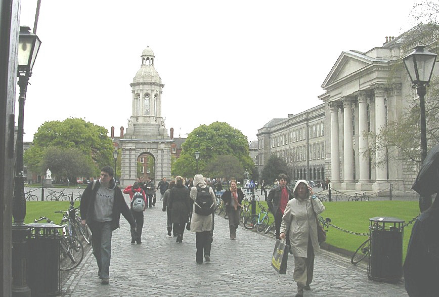 Trinity College courtyard