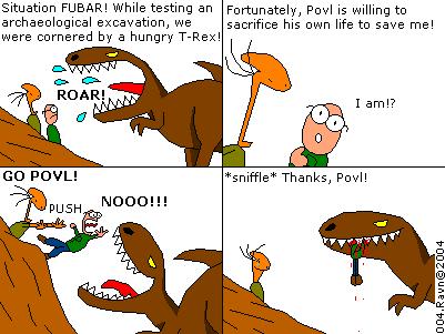 Povl is such a hero, it almost breaks my heart to kill him off ='(