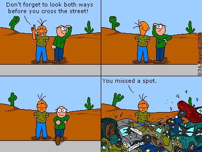 The cactus is such an underrated character! The car crash took me forever to make, but I love the result!