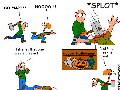 I was SO worried that people wouldn't see what was going on in this strip, in case you thought Max's last line seemed odd.