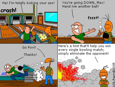 Another strip that took me forever to make. And the result was disappointingly mediocre.
