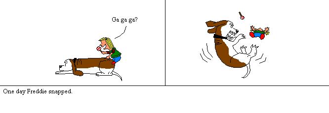 I really do hate that dog.