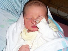 Look at this girley outfit they've put me in -- I'm so embarrassed!