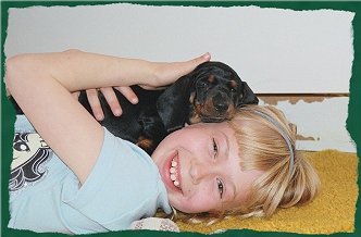 Alanna and Gretel, her Gretchen baby!