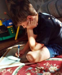 Drawing a cursive "p"