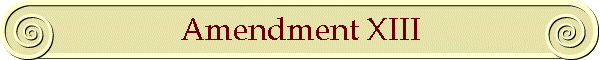 Amendment XIII