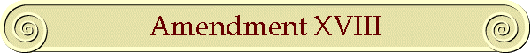 Amendment XVIII