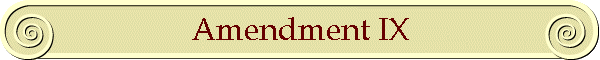 Amendment IX