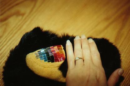 Bugle Bead Moccasins
